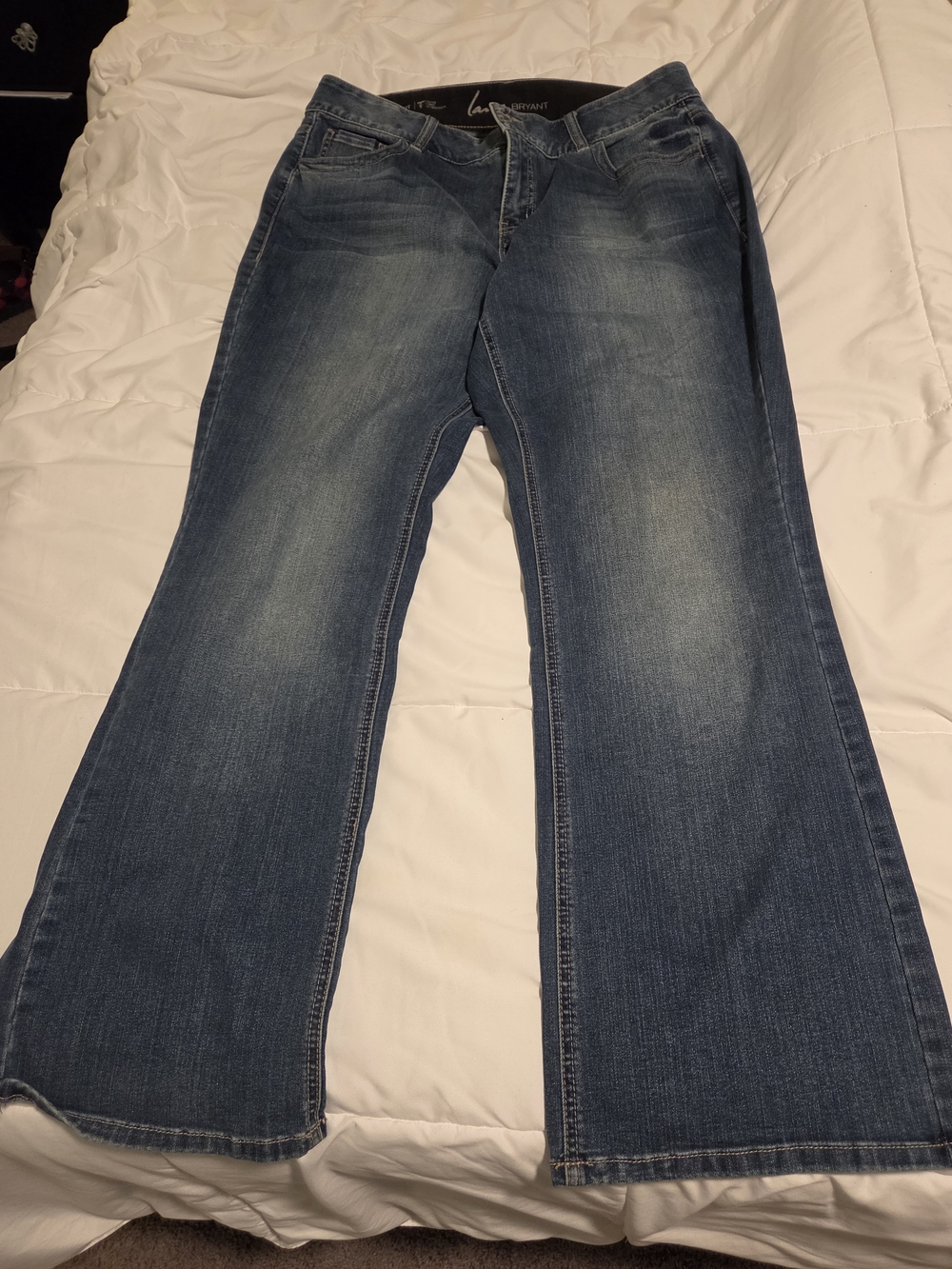 Lane Bryant Women's Bootcut Jeans — Medium Blue Wash